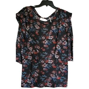 FREE PEOPLE Dock Side FLORAL Blouse